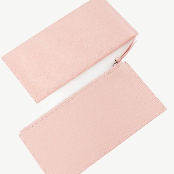 Louis Vuitton Felicie Rose Ballerine Epi Leather Wallet Insert 2pc Set - Picture 2 of 7